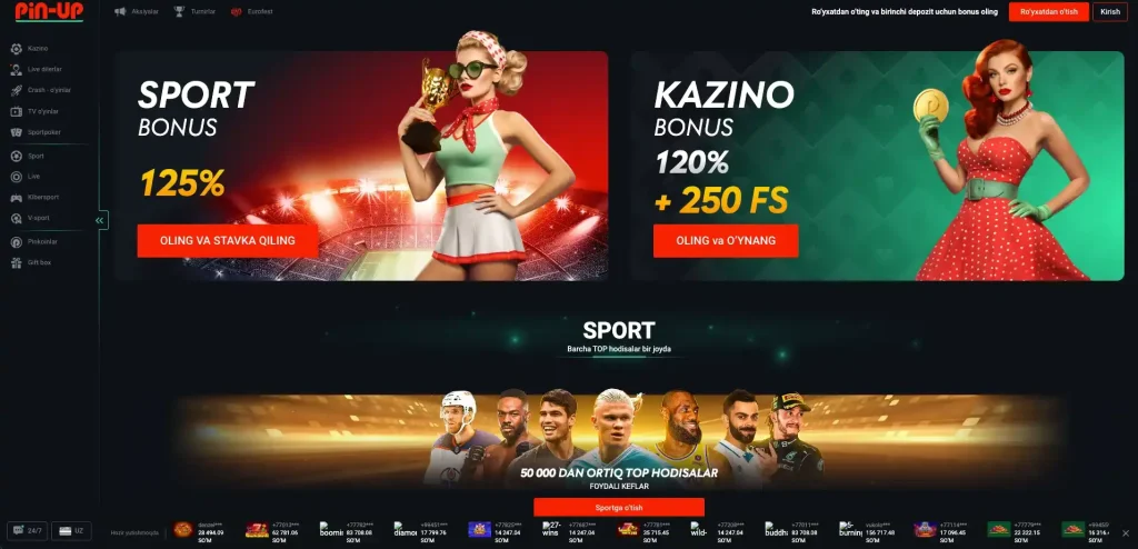 Pin Up casino UZ